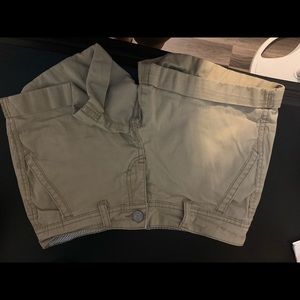 Khaki shorts size 0